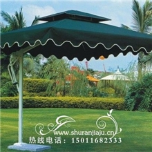 单边伞户外花园遮阳伞庭院沙滩太阳伞罗马边柱方形侧立伞