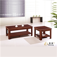 【厂家直销】办公家具佛山龙江实木茶几客厅、ktv茶几板式茶几