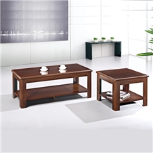 佛山雄琦家具厂实木木皮贴纸各类茶几批发客厅会客办公室茶几