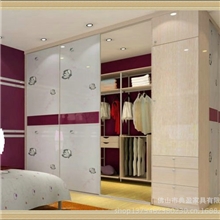 佛山衣柜工厂大量生产现代整体衣柜实木衣柜批发