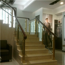 广州吉利豪门铁艺厂专业设计生产安装各类铝合金、铁艺楼梯扶手