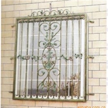 吉利豪门铁艺厂专业设计生产安装防盗窗、窗花等各类铁艺制品