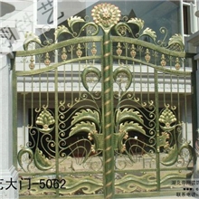 厂家定制大门、别墅大门、高档铁艺大门、锻铁大门5062