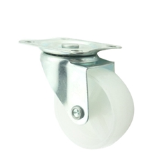 生产加工2.5寸万向轮脚轮材料为PP颜色黑色白色任选转动好