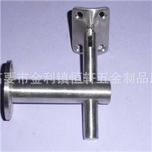 厂家批发手工精美实心不锈钢楼梯扶手配件固定玻璃托活动墙托