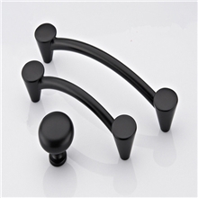 温州厂家直销锌合金8860新款黑色家具抽屉橱柜门把手