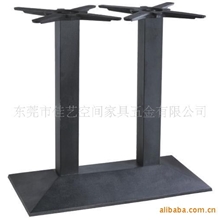 供应JY-B132酒店餐桌桌脚，台脚、铸铁底盘，酒店钢腿