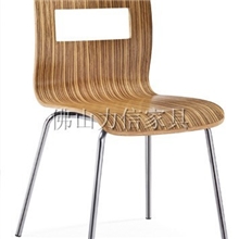 供应批发曲木椅休闲椅子木制简约餐椅力信家具厂