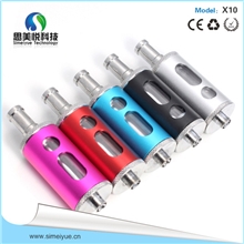 火爆热卖款雾化器X10最新款铝合金材质/高档外款/完美搭配大烟