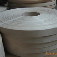 专业生产家具用天然椴木皮封边条色泽均匀粘贴牢固价格优惠