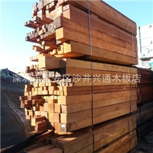 鱼珠木材菠萝格木园林景观山樟木柳桉木门格洋杂木厂家批发