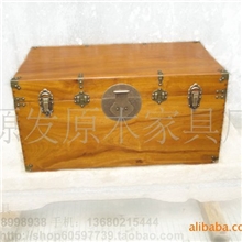 YFA011现货特价正宗老樟木箱婚嫁樟木箱香樟木字画箱中式家具