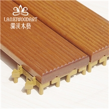 澜溪木业印尼进口菠萝格户外拼花地板