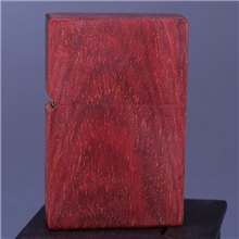 批发精工小叶紫檀打火机礼盒套装礼品收藏把玩