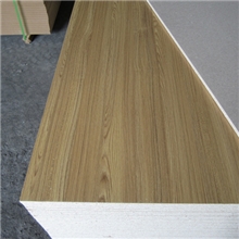 三聚氰胺贴刨花板柚木