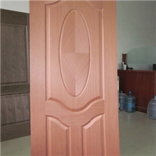 供应天然木皮贴面模压门皮，门板。【拥有国家专利产品】16毫米深