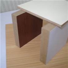 出口用三聚氰胺贴面刨花板/密度板/MDF/HDF/PB/particleboard/