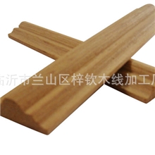 来样加工出口柚木木线条加工优质柚木木线条厂家直销
