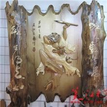 人物艺术木质工艺品画|实木人物雕刻画木质工艺品批发