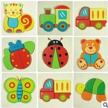 宝宝拼图玩具幼儿儿童拼图益智玩具1-3岁木制智力玩具