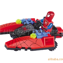 蜘蛛超人-神秘火鸟6005塑料拼装小颗粒儿童积木玩具批发代发