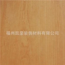 供应凯豪装饰E1级3mm天然花纹红樱桃装饰面板厂家直销