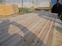 模板宽条杉木皮贴面板