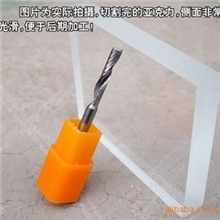 供应超微粒3.175德国料进口单刃铣刀光亮数控大排屑效果好