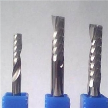供应超微粒3.175德国料进口单刃铣刀雕刻刀光亮大排屑效果好