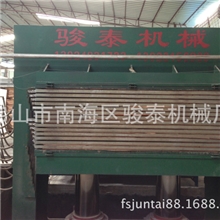 供应800吨4/8尺18层贴面热压机、木工设备、胶合板热压机