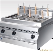 MR-6X座台式六6头燃气煤气煮面炉烫面炉煮面机