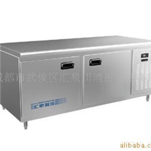 供应斩台雪柜工作台雪柜冷柜成都冷柜厨具工程及设备配套