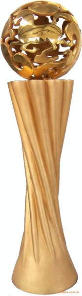 【特卖】铜镀金旅游局奖杯