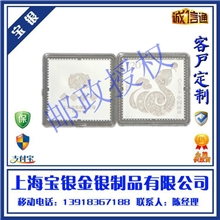 金银制品专业生产厂家接受纯银邮票章银章纯银制品纯银条