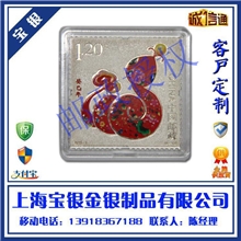 国内最受欢迎的金银制品厂家提供银章纯银制品邮票纪念银章
