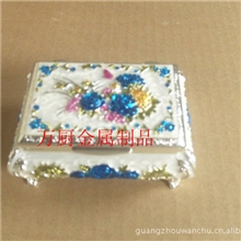 锌合金首饰盒金属首饰盒高档金属首饰盒厂家销售