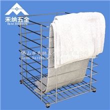 【厂家直销】毛巾筐正方形毛巾筐不锈钢毛巾筐酒店客房毛巾筐