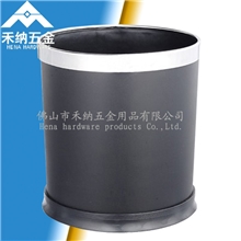 【厂家直销】客房垃圾桶PP塑料垃圾桶酒店垃圾桶配不锈钢圈