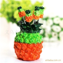 厂家直销-特价水果叉菠萝水果叉/水果叉批发/水果叉混批