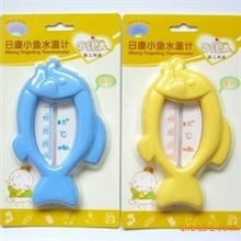 厂家直销批发供应日康小鱼水温计水中室内两用RK-3642