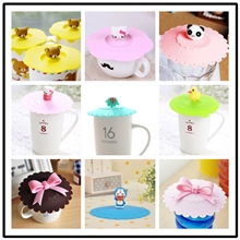 轻松熊杯盖可爱杯盖卡通杯盖轻松熊防漏杯盖