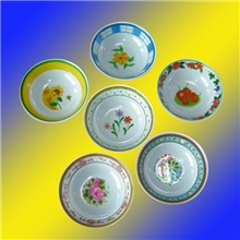 厂家库存现货供应江湖地摊密胺仿瓷餐具美耐皿8寸碗