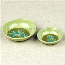 高级塑料密胺美耐皿如意仿瓷油碟酒店餐厅家居盘碟碗餐具