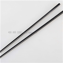 正品胜士达高级食品级筷子美耐皿密胺筷子1对装黑光身家用筷子