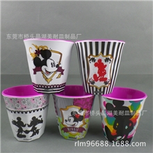 晶湖美耐皿工厂直供密胺儿童卡通杯子日式杯子