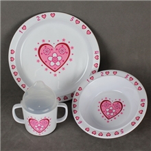 东莞厂家直销美耐皿酒店餐具密胺美耐皿餐具儿童餐具套装