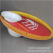 东莞厂家直销美耐皿大圆托盘密胺托盘