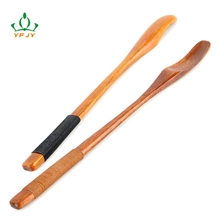 【伙拼】雅福天然原单正品环保健康咖啡勺楠木线手长柄勺线12