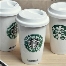 【淘宝热销】星巴克双层陶瓷杯经典款1992美人鱼2011特别版
