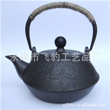 厂家直供里外无涂层无搪瓷新纯铁工艺铸铁茶壶老铁壶煮普洱烧水壶